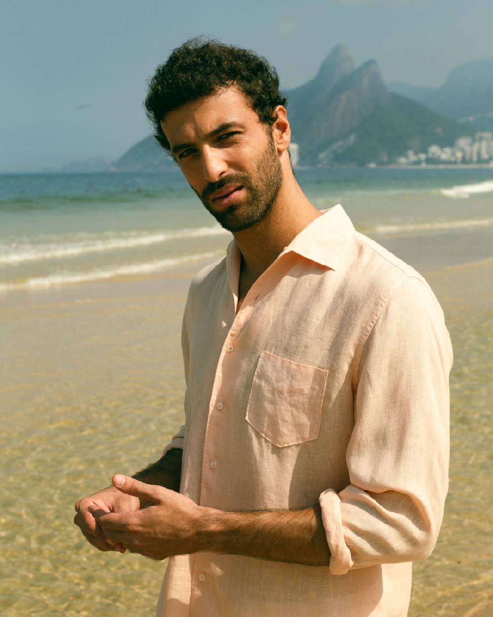 Manebí Washed Linen Panama Shirt - Spanish Villa Consegna Veloce