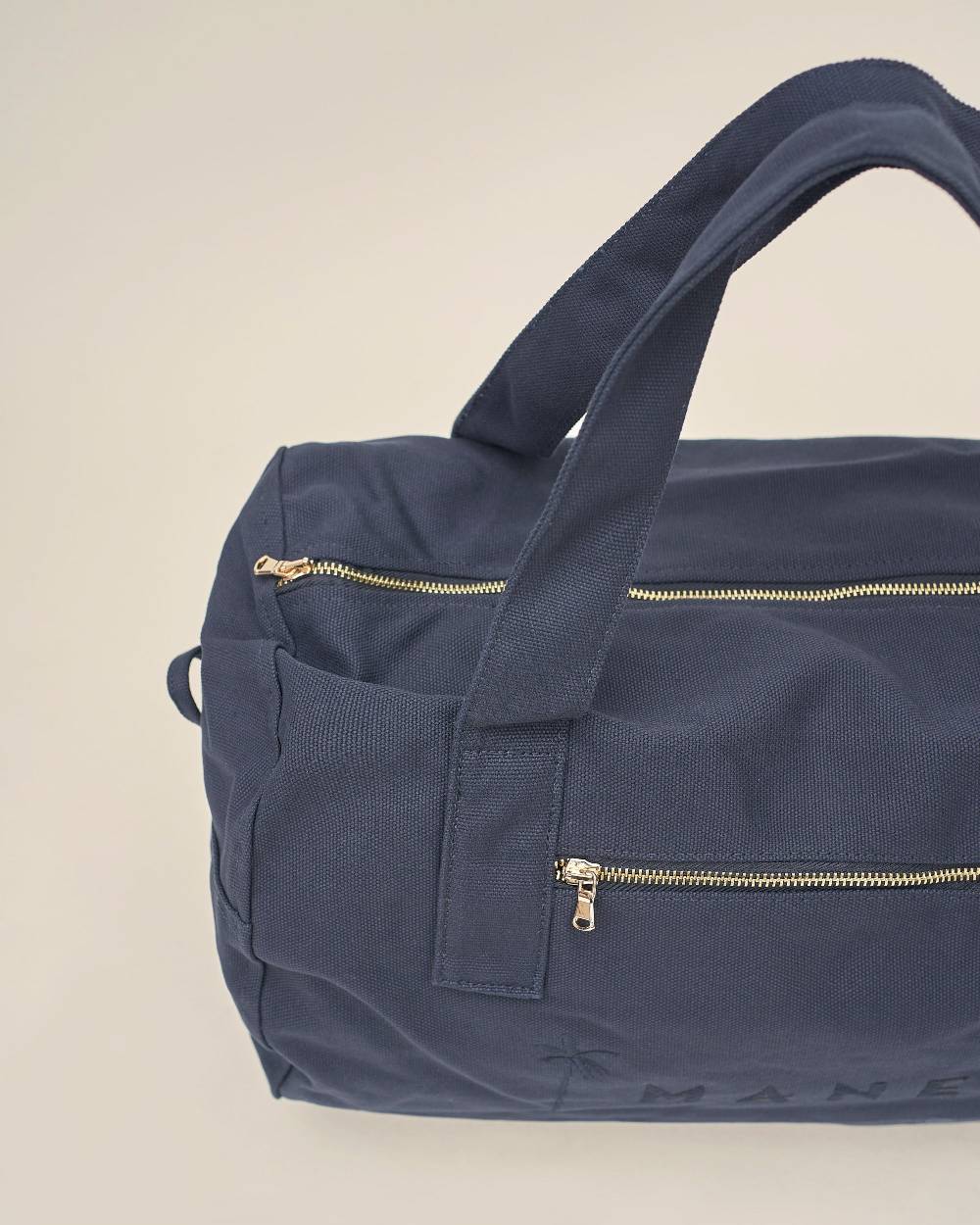 Manebí Canvas Weekend Bag - La Havana Blue Pezzi Unici