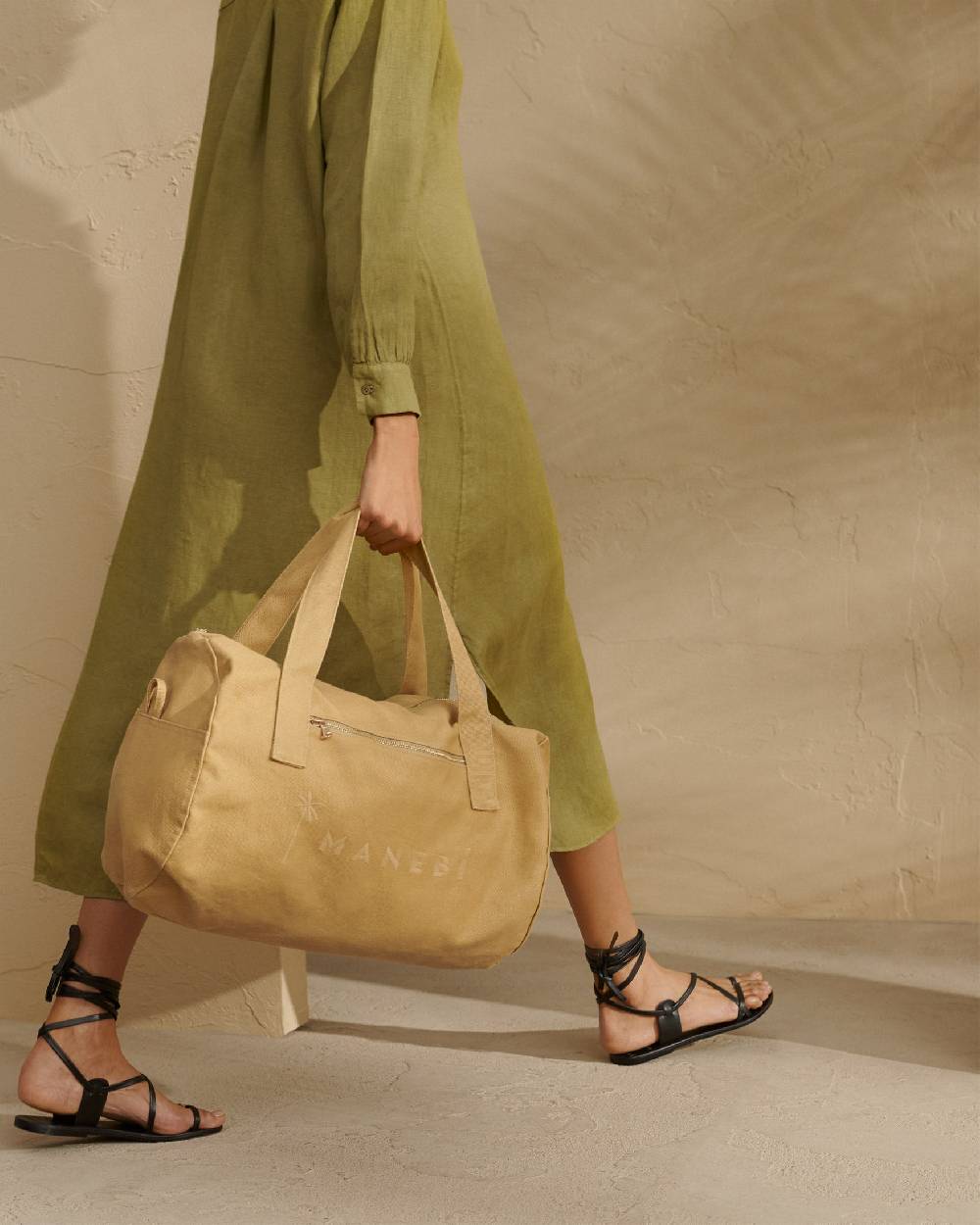 Manebí Canvas Weekend Bag - La Havana Cuero Soddisfazione Garantita
