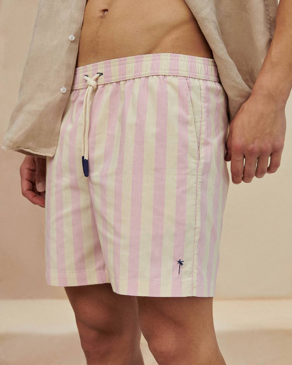 Manebí Printed Swim Shorts - Antique Rose Sconto