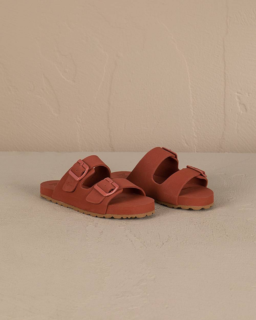 Manebí Eva Nordic|Swim Sandals - Terracotta Moda