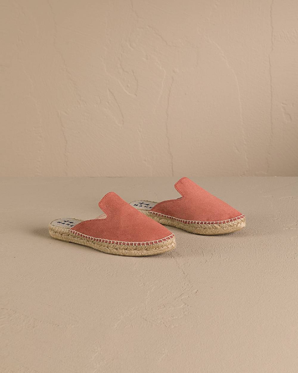 Manebí Suede Mules - Terracotta Italy
