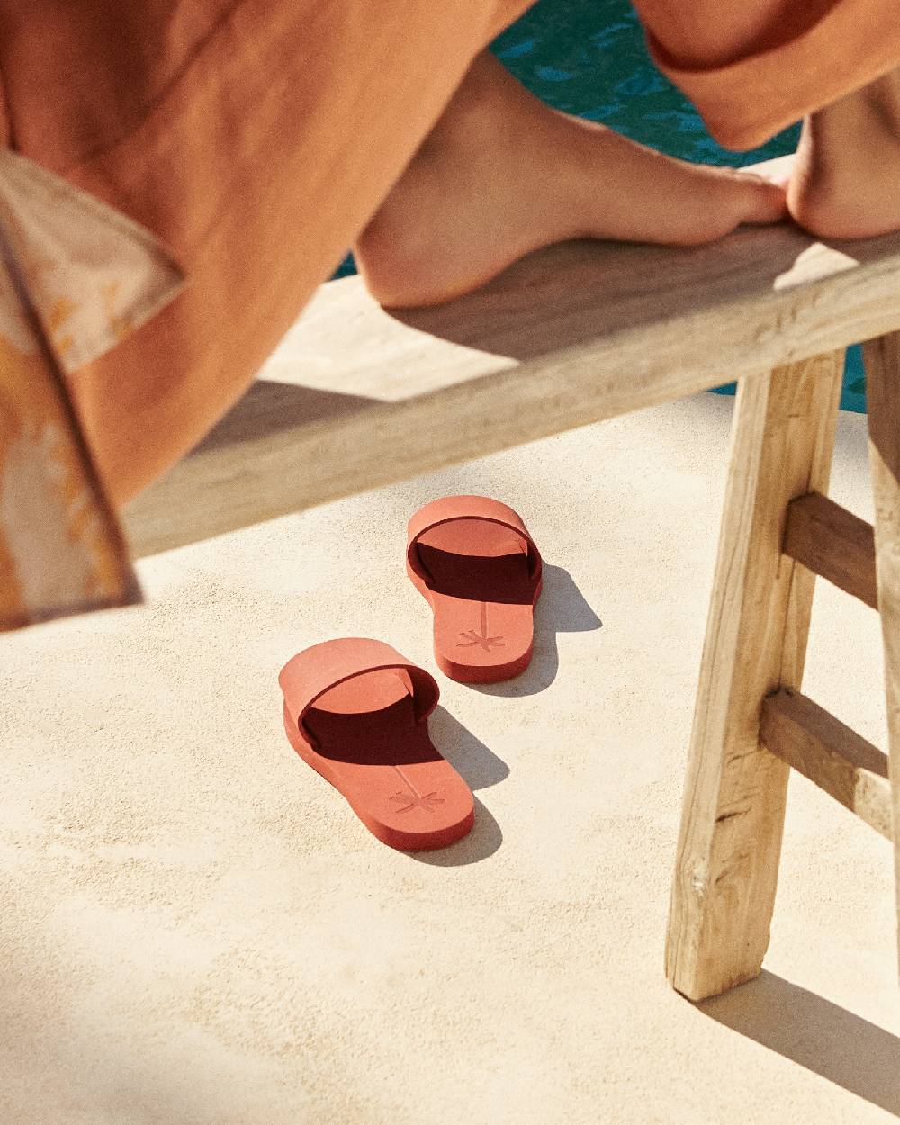 Manebí Eva Slide|Swim Sandals - Terracotta 2025