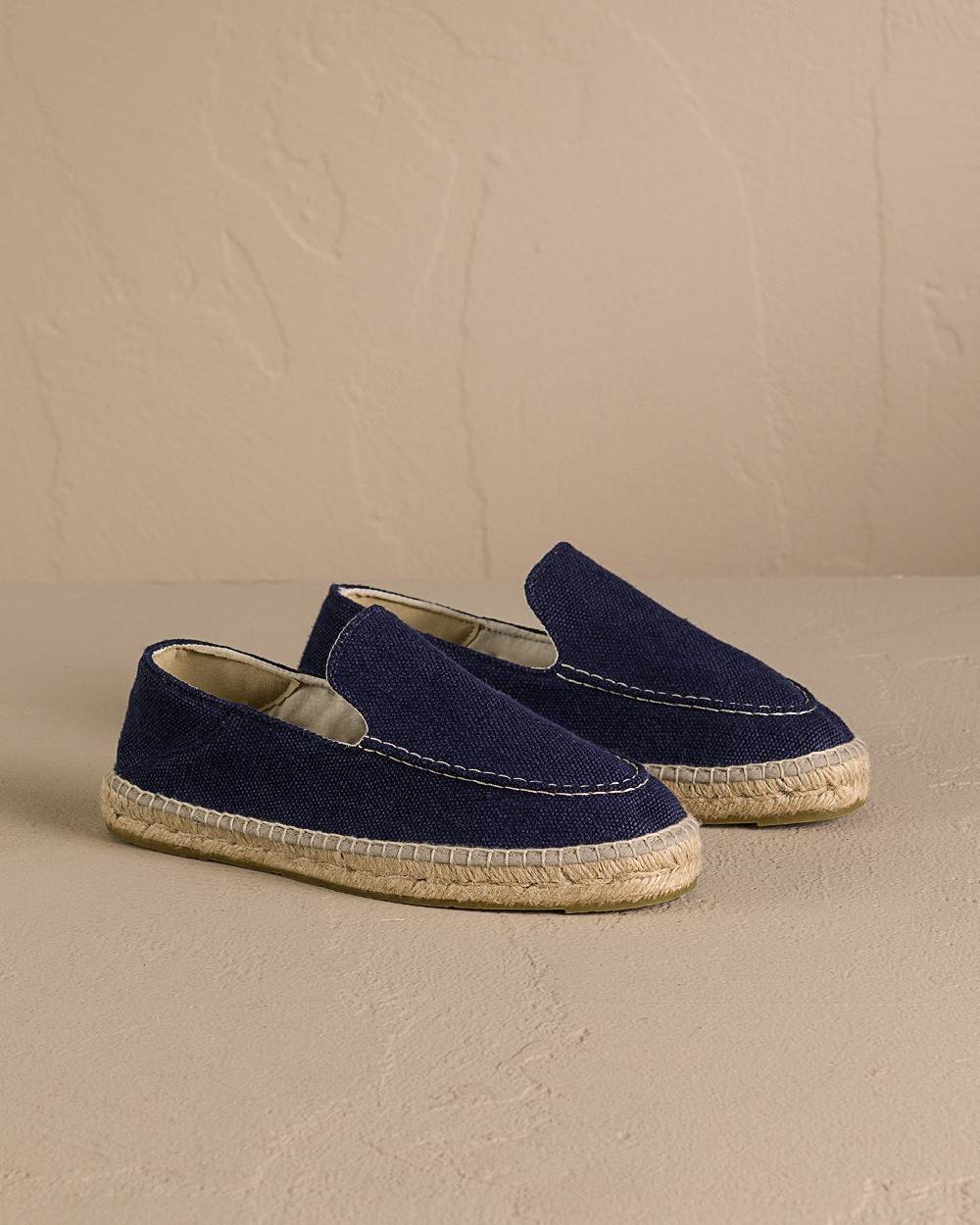 Manebí Organic Hemp Traveler Loafers|Espadrilles - Navy Hotsell