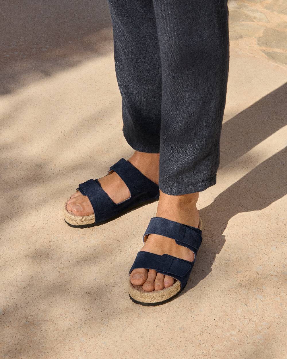 Manebí Suede Strap Nordic Sandals - Patriot Blue I Più Venduti