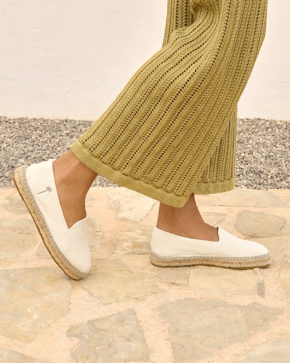 Manebí Espadrillas - La Havana - Bianche Acquista Ora