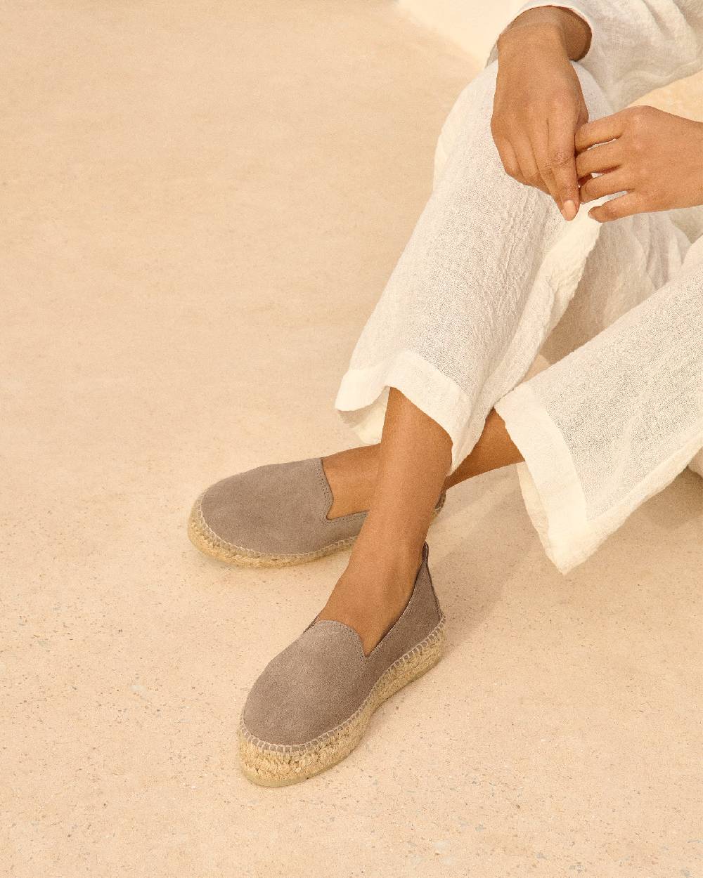 Manebí Espadrillas con doppia suola - Hamptons - Coco Brown Shopping Online