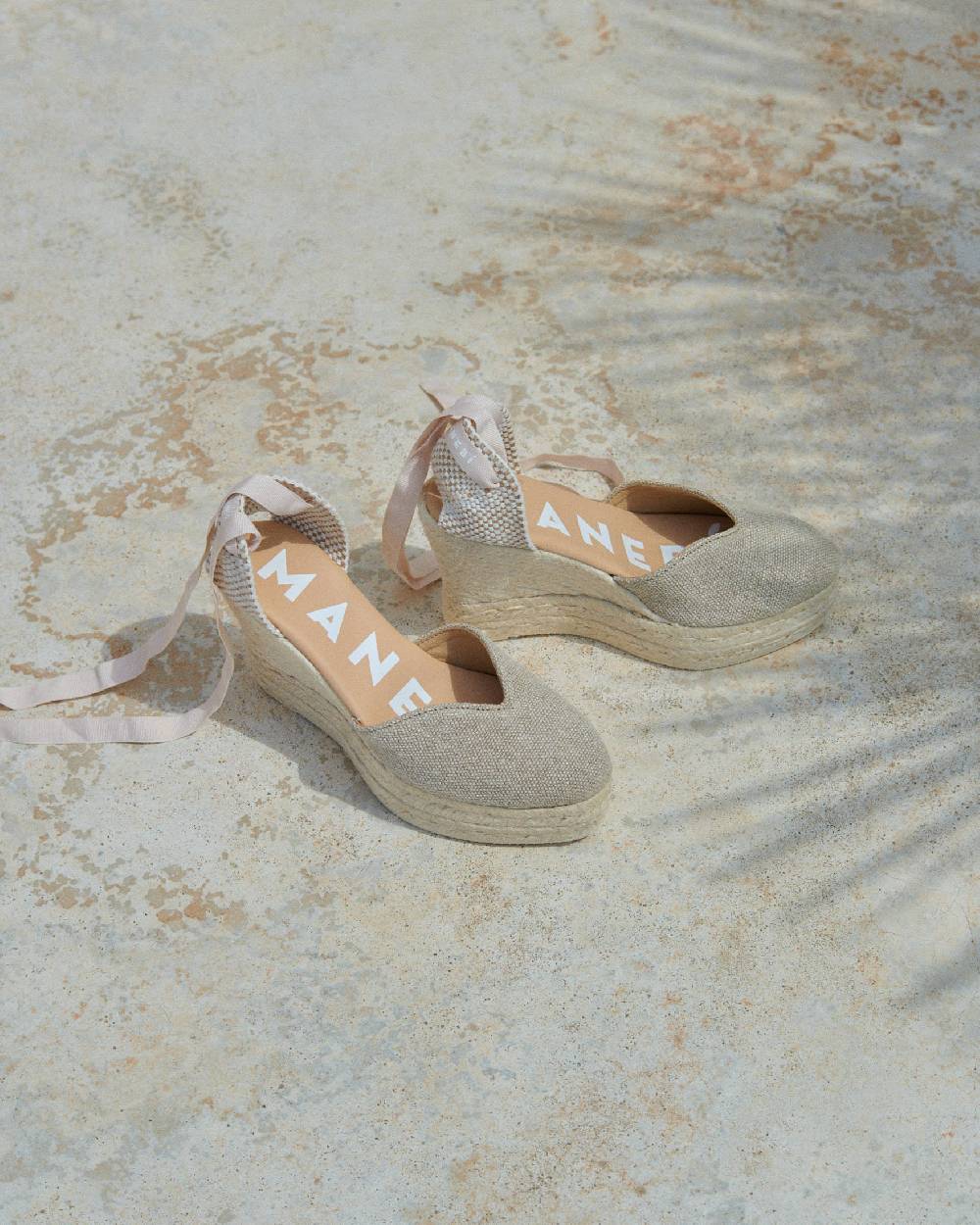 Manebí Organic Hemp Heart-Shaped|Wedge Espadrilles - La Havana Natural Moda