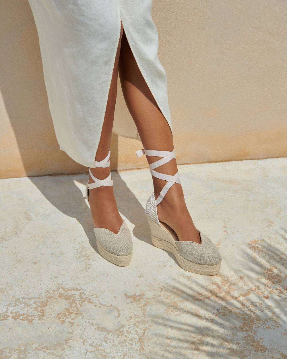Manebí Organic Hemp Heart-Shaped|Wedge Espadrilles - La Havana Natural Moda