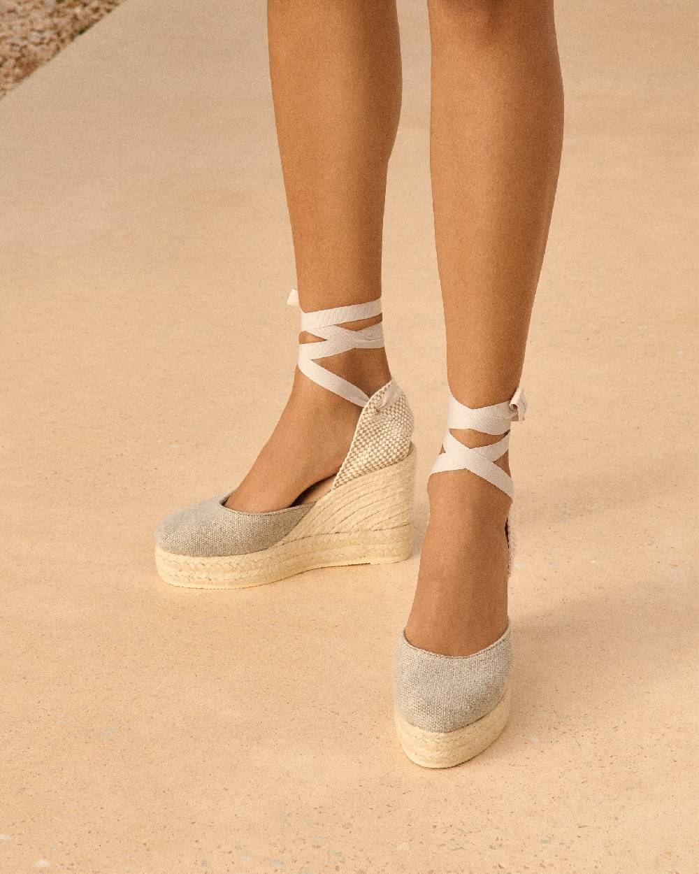 Manebí Organic Hemp Wedge Espadrilles - La Havana Natural Economico