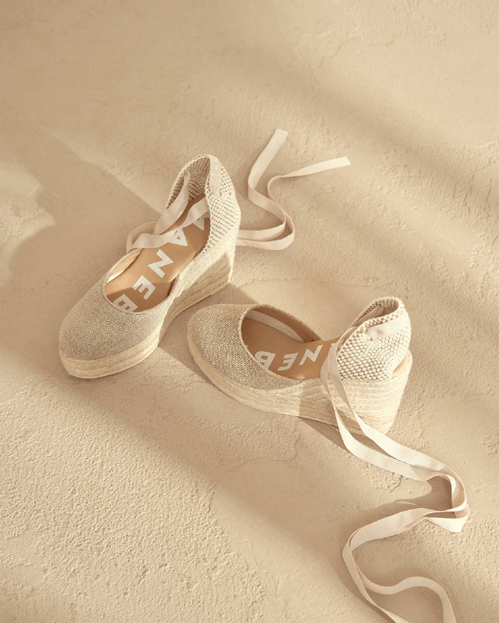 Manebí Organic Hemp Wedge Espadrilles - La Havana Natural Economico
