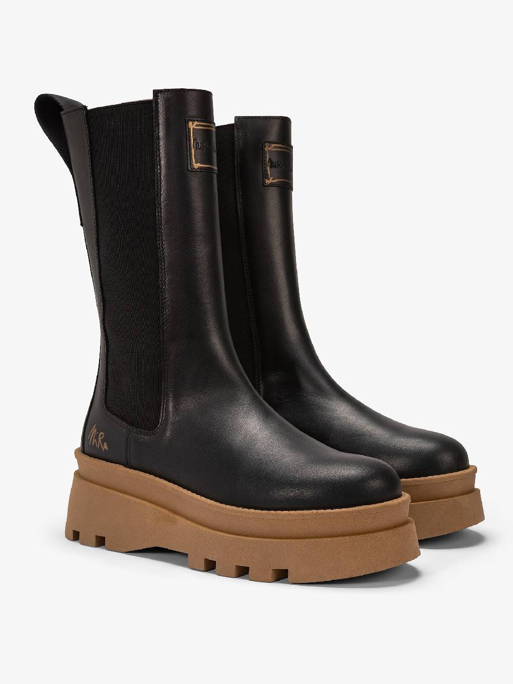 Nira Rubens MOSCOW MULE BLACK TAN-STREET Negozio