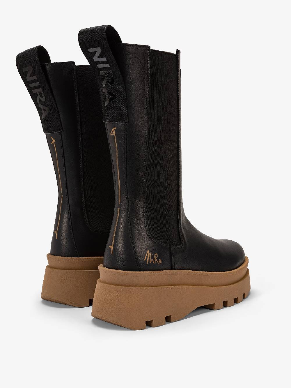 Nira Rubens MOSCOW MULE BLACK TAN-STREET Negozio