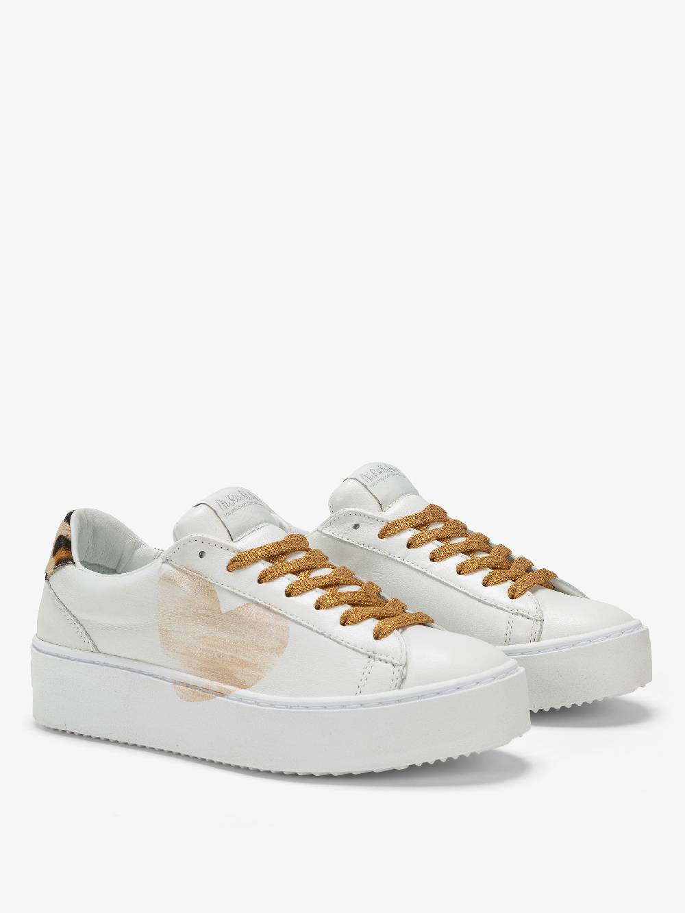 Nira Rubens Sneakers Cosmopolitan Africa - Cuore Gold Promozione Limitata