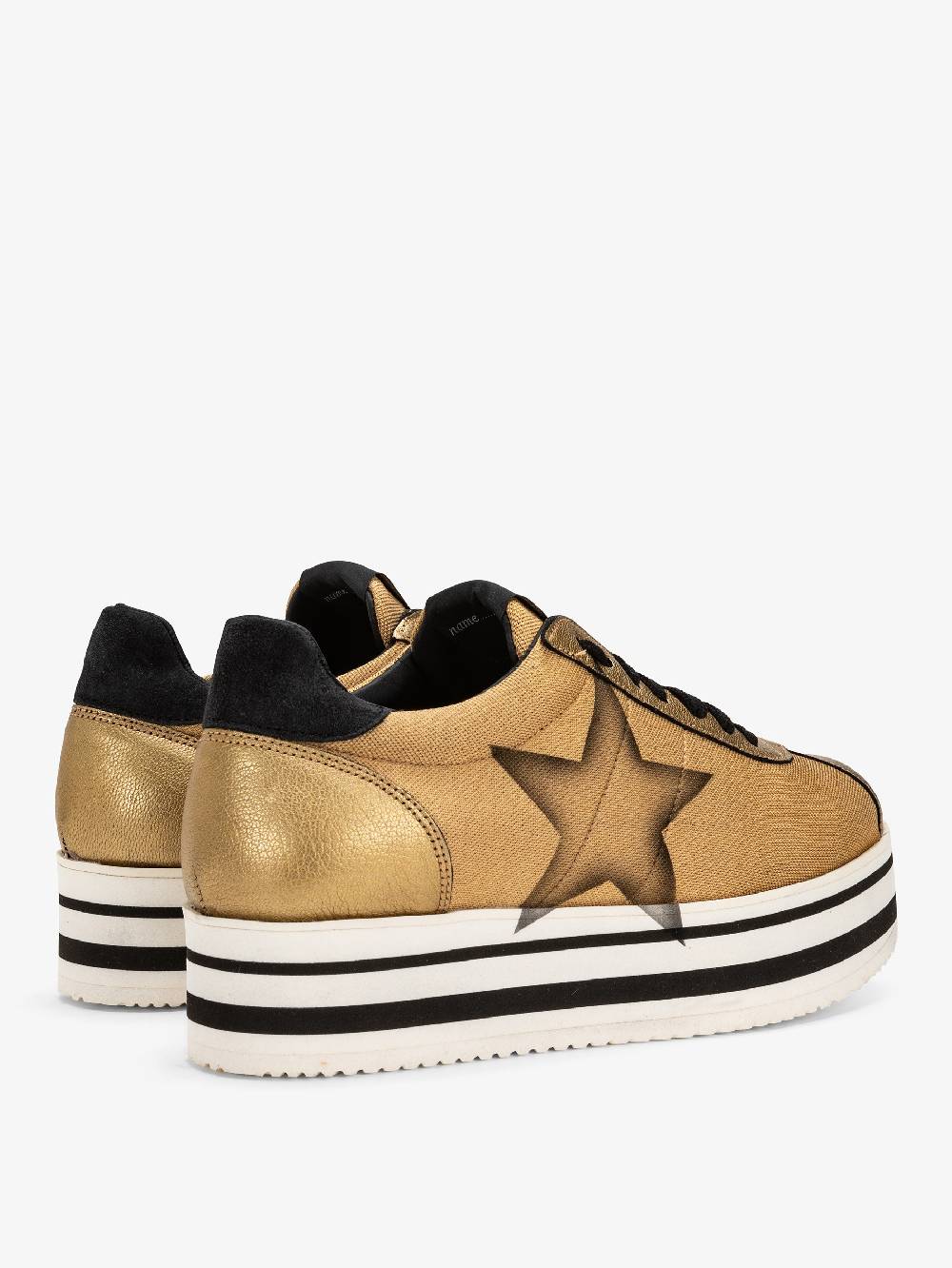 Nira Rubens Platform White Lady Active Gold - Stella Prezzo Ridotto