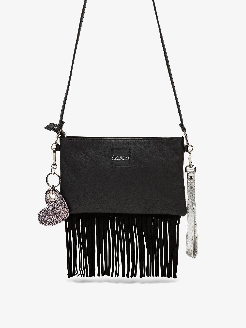 Nira Rubens Minibag Frange - Zebrina Silver Vendite Flash