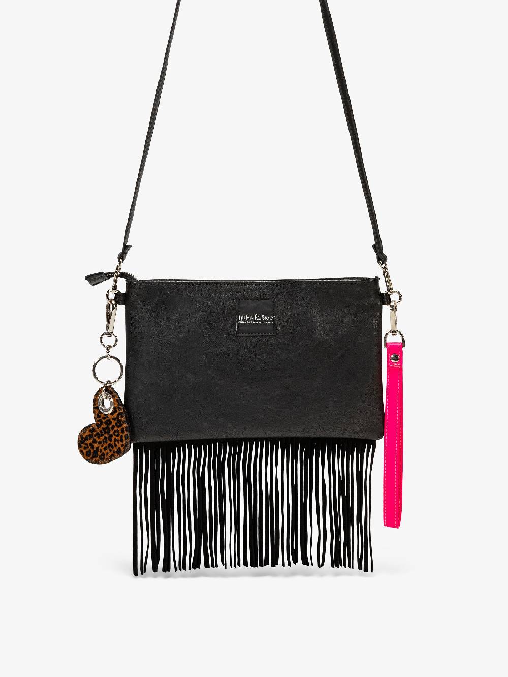 Nira Rubens Minibag Frange - Africa Pink In Saldo