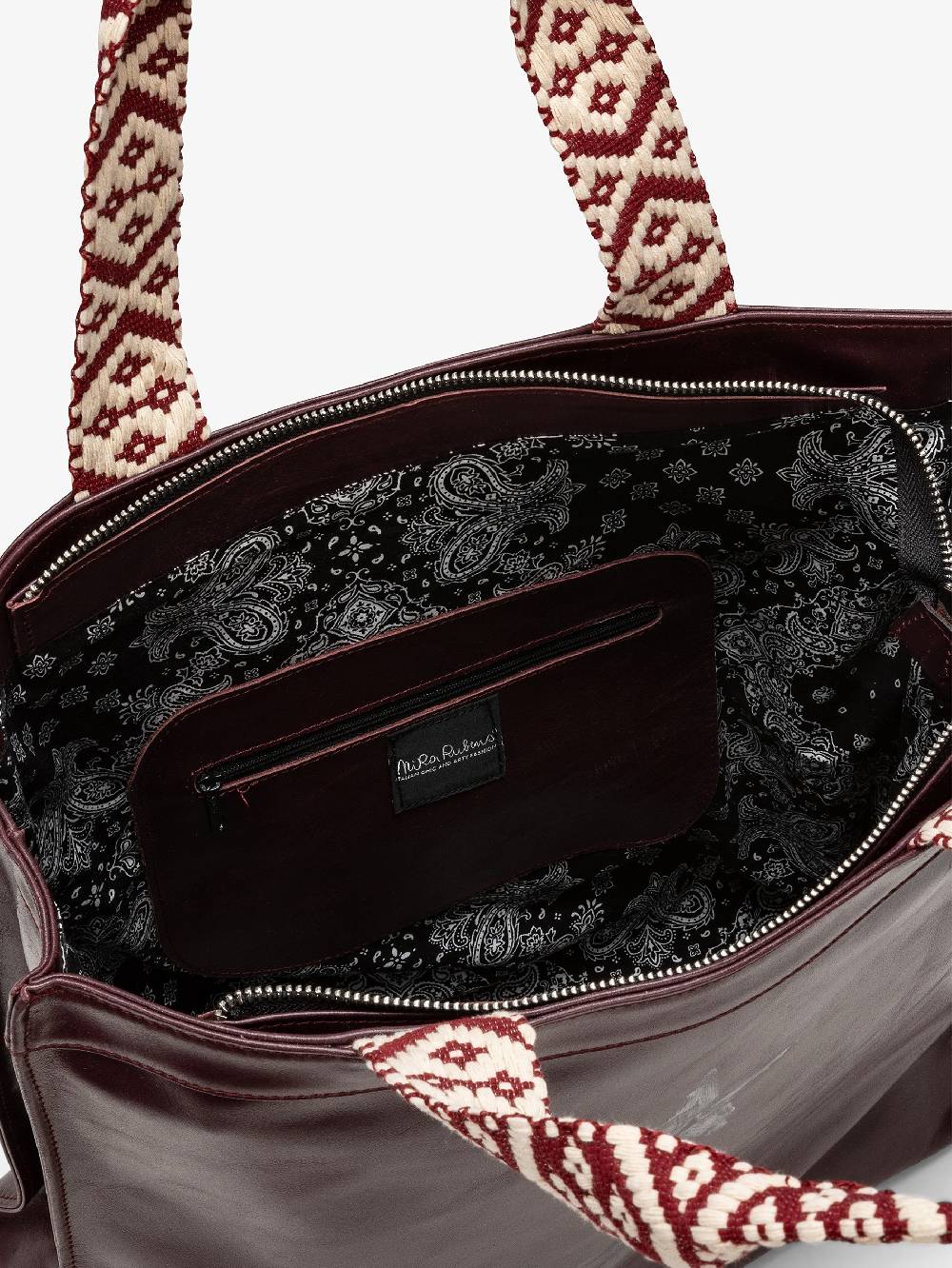 Nira Rubens SHOPPING BAG RUBY GLOSSY - STAR In Linea
