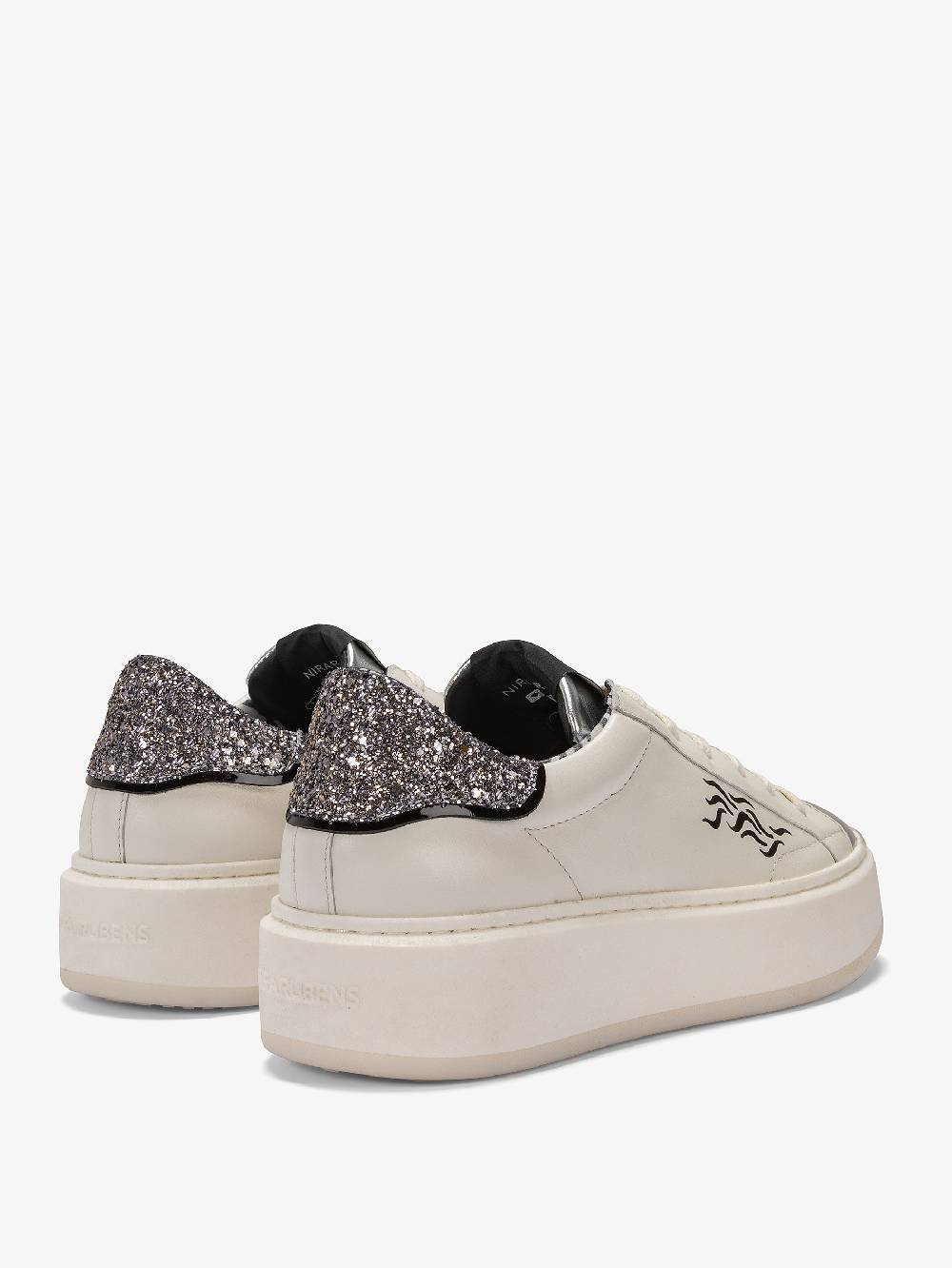 Nira Rubens METROPOLITAN WHITE ZEBRINA-WAVES Pezzi Unici