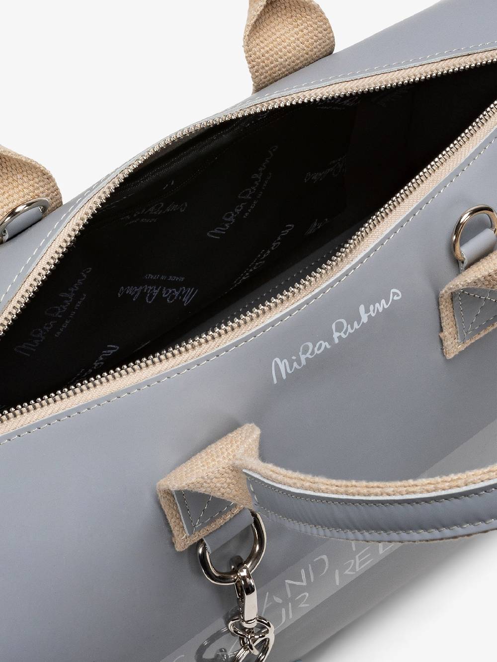 Nira Rubens EASY BAG - HEMATITE GLOSSY Hotsell