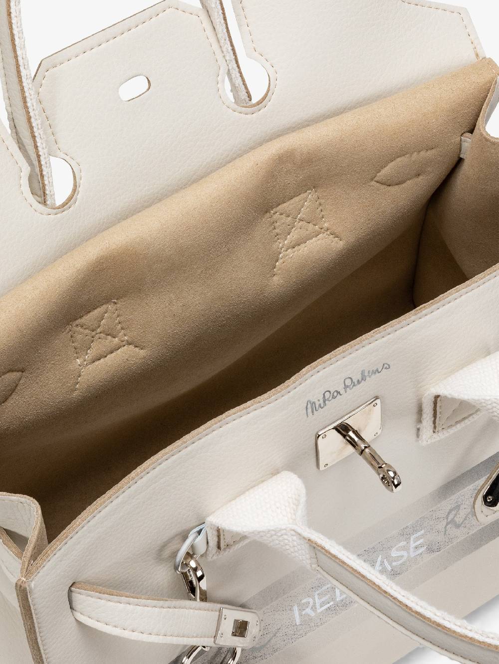 Nira Rubens EASY HAND BAG - IVORY RELEASE Saldi Di Fabbrica