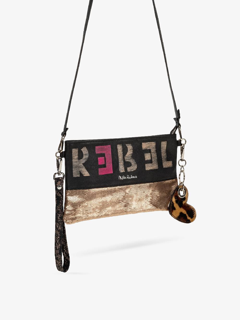 Nira Rubens Minibag - Black Gold Negozio