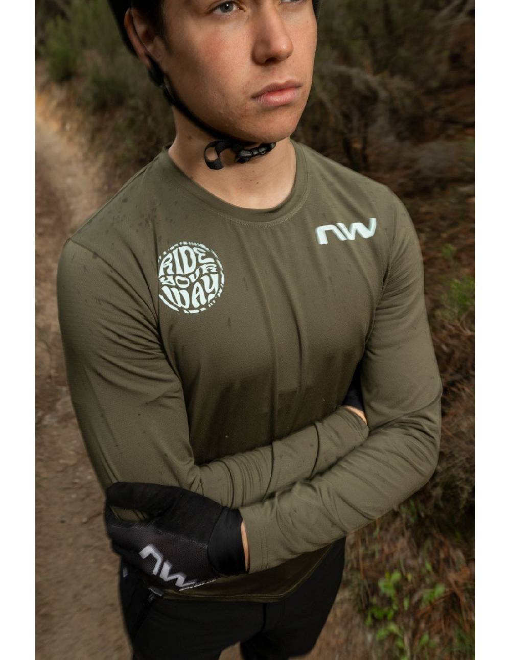 Northwave XTRAIL 2 MAGLIA MANICHE LUNGHE Presa