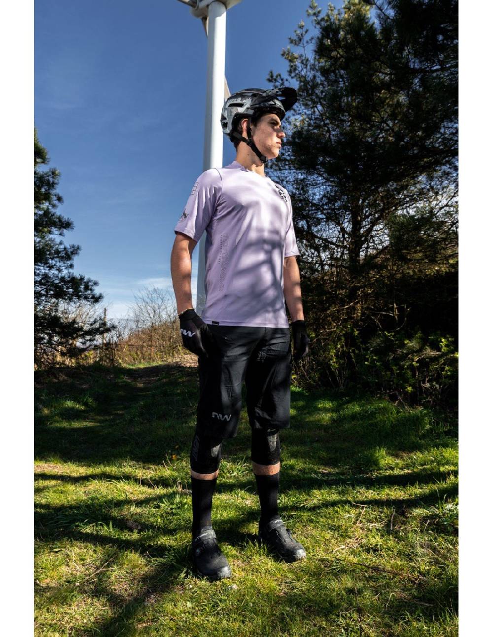 Northwave BOMB JERSEY MANICHE CORTE Sottocosto