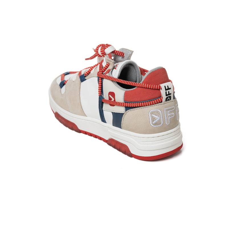 Off Play SORRENTO WHITE BEIGE BLUE RED Nuova