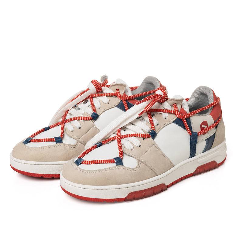 Off Play SORRENTO WHITE BEIGE BLUE RED Nuova