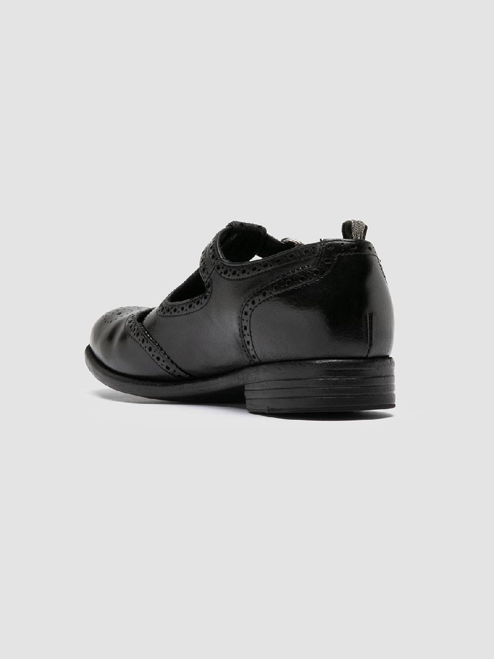 Officine Creative CALIXTE 066 Black Leather Maryjane Loafers I Più Venduti