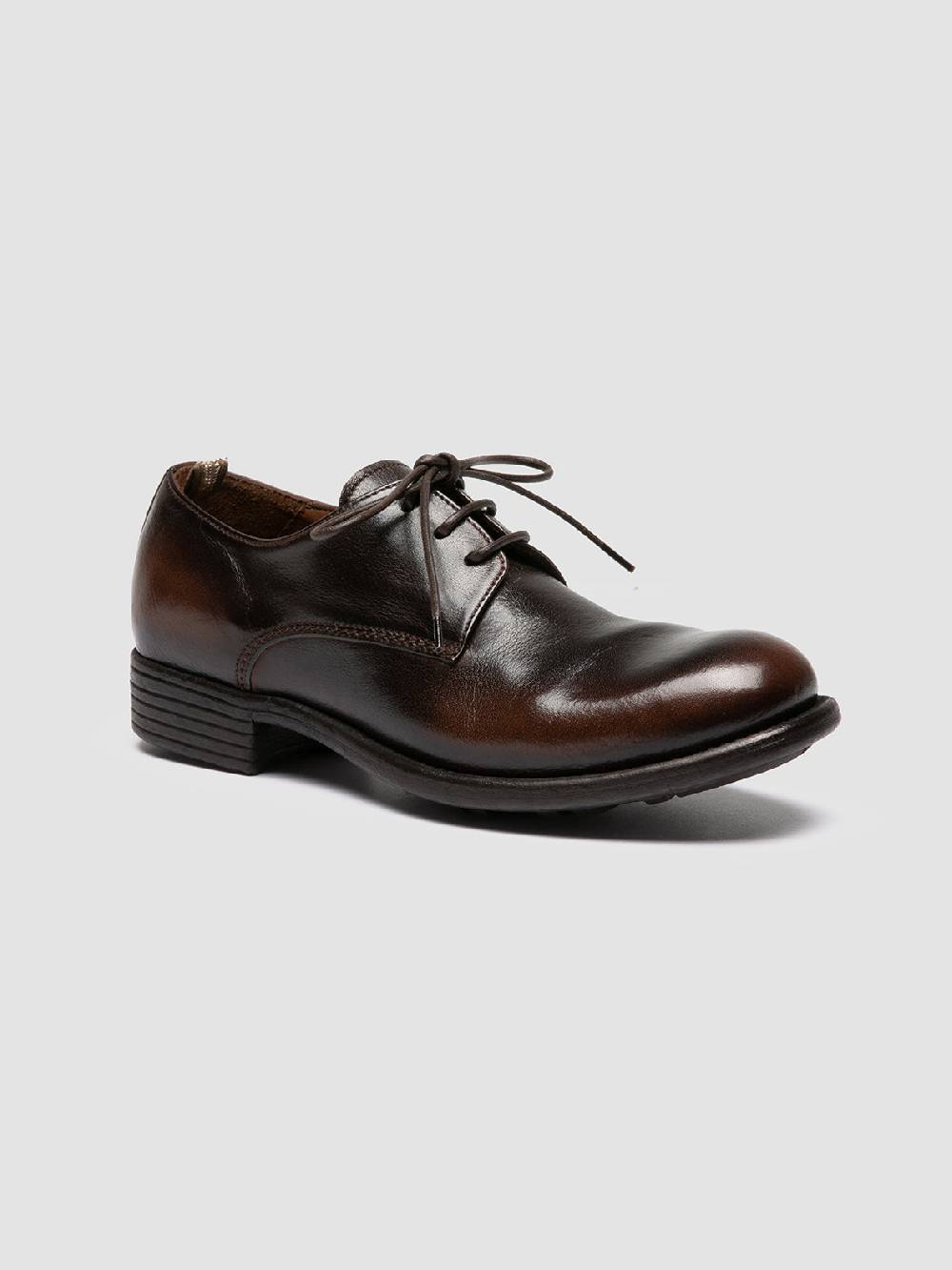 Officine Creative CALIXTE 068 Derby in Pelle Marrone Vendite Flash