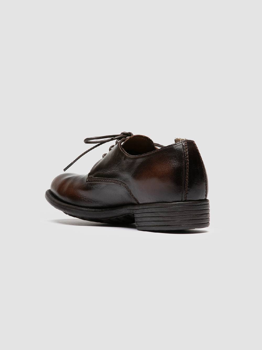 Officine Creative CALIXTE 068 Derby in Pelle Marrone Vendite Flash