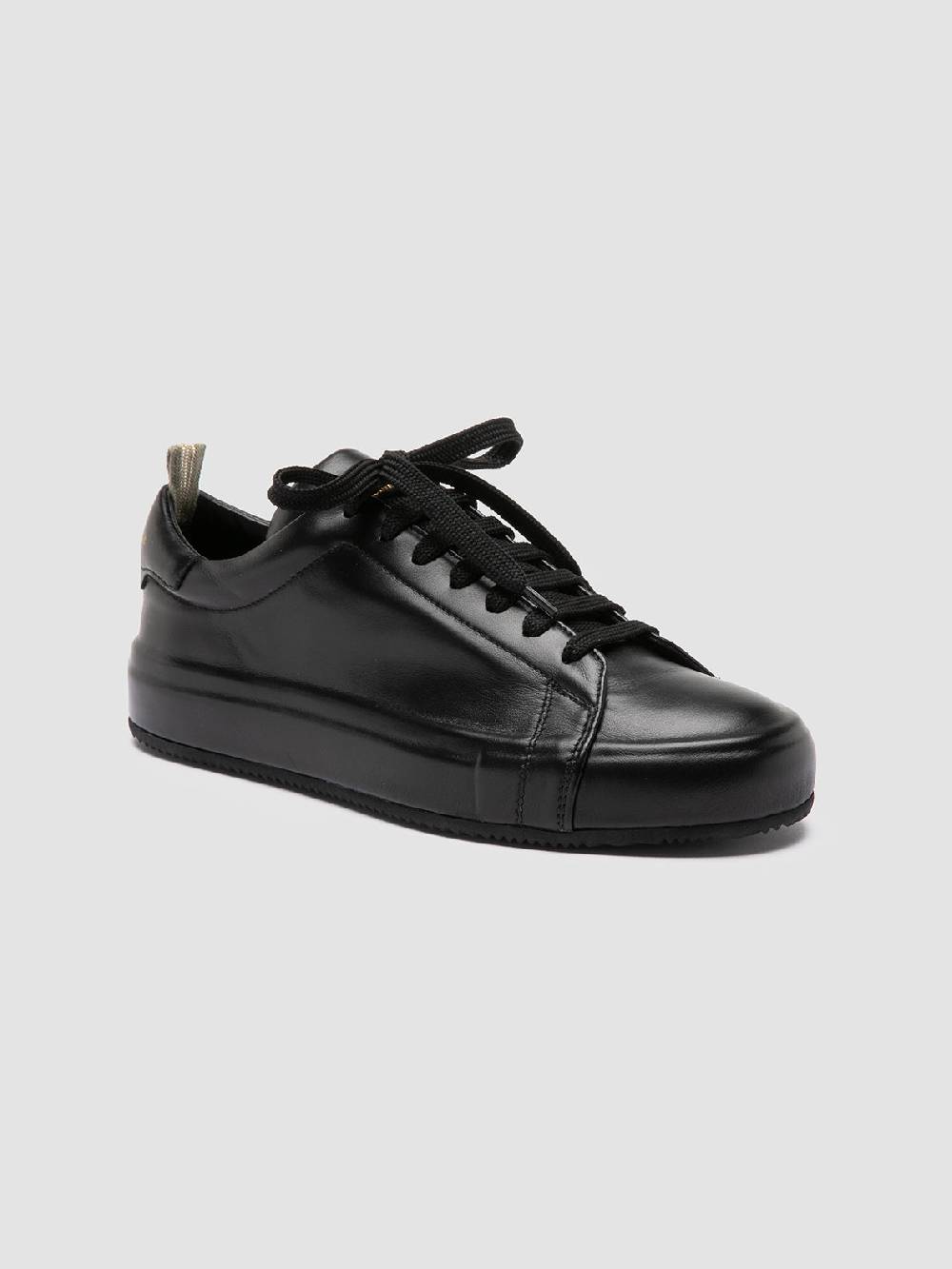 Officine Creative EASY 101 Sneakers Basse in Pelle Nera 2025