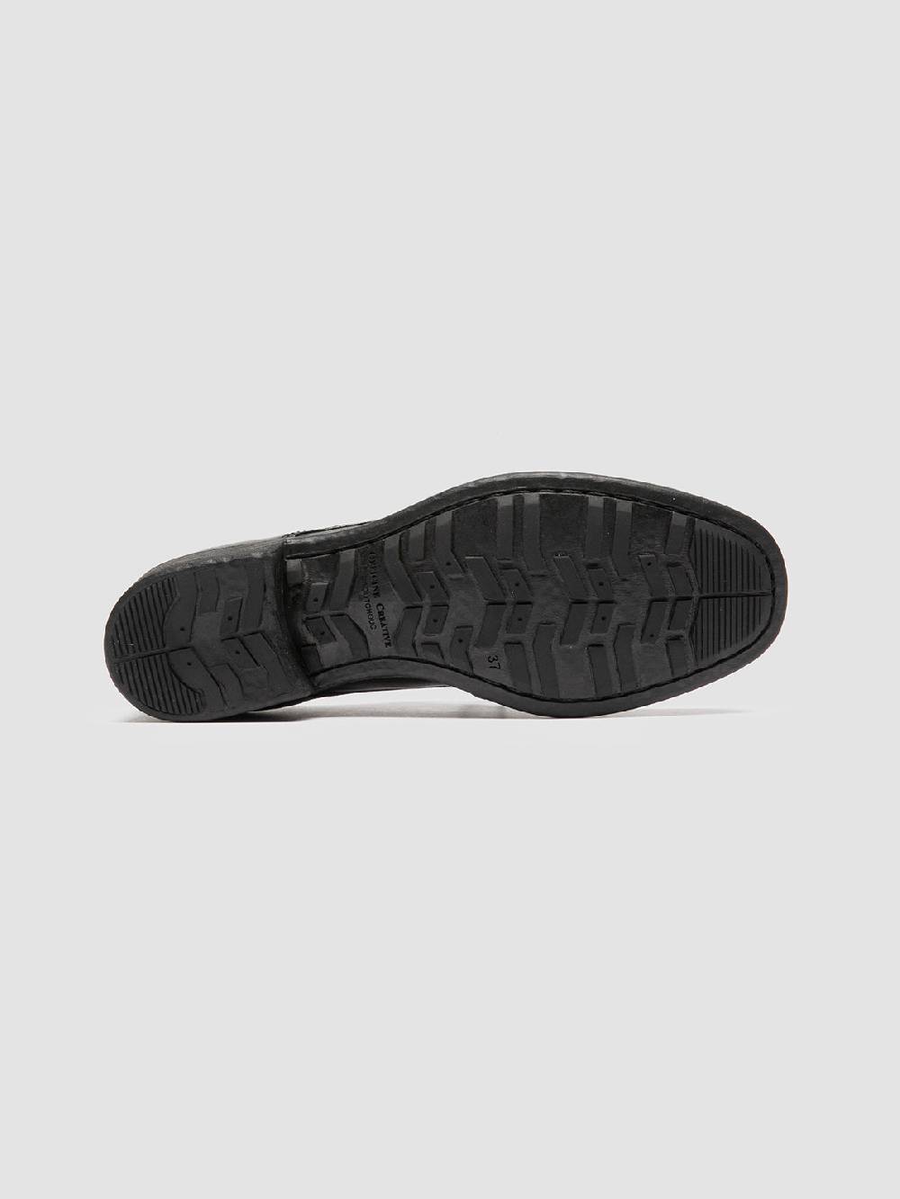 Officine Creative CALIXTE 068 Derby in Pelle Nera Italy