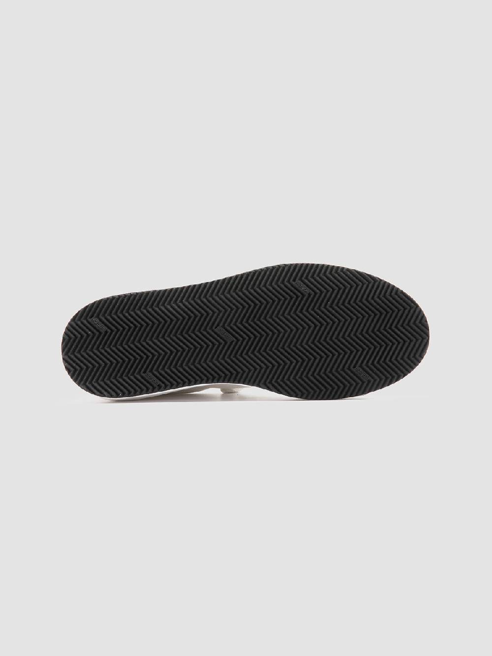 Officine Creative EASY 101 Sneakers Basse in Pelle Bianca Italia