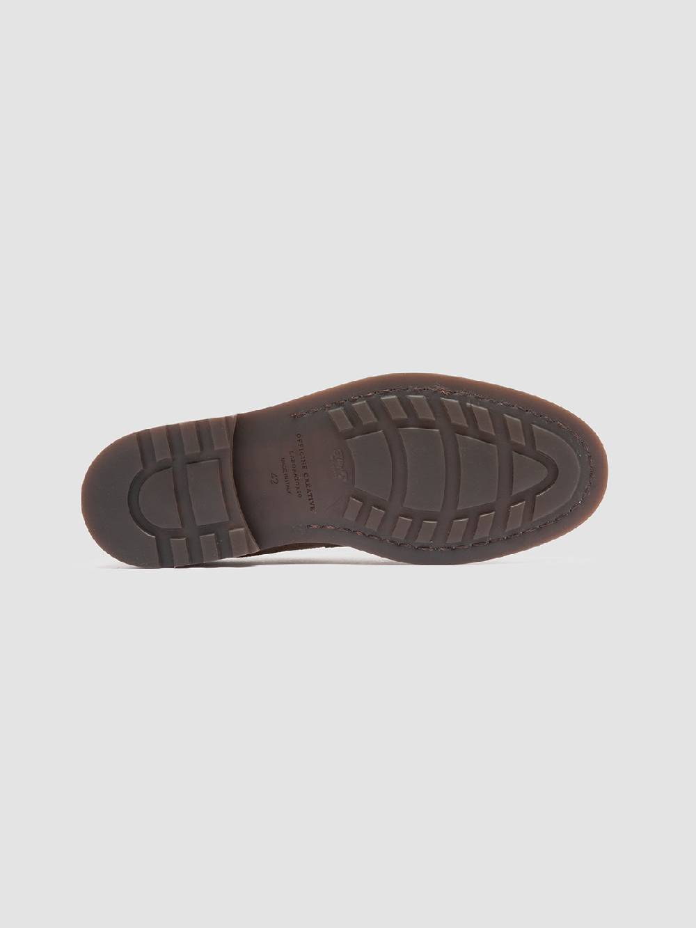 Officine Creative BELMONDO 006 Mocassini Penny in Pelle Scamosciata Tortora Spedizione Gratuita