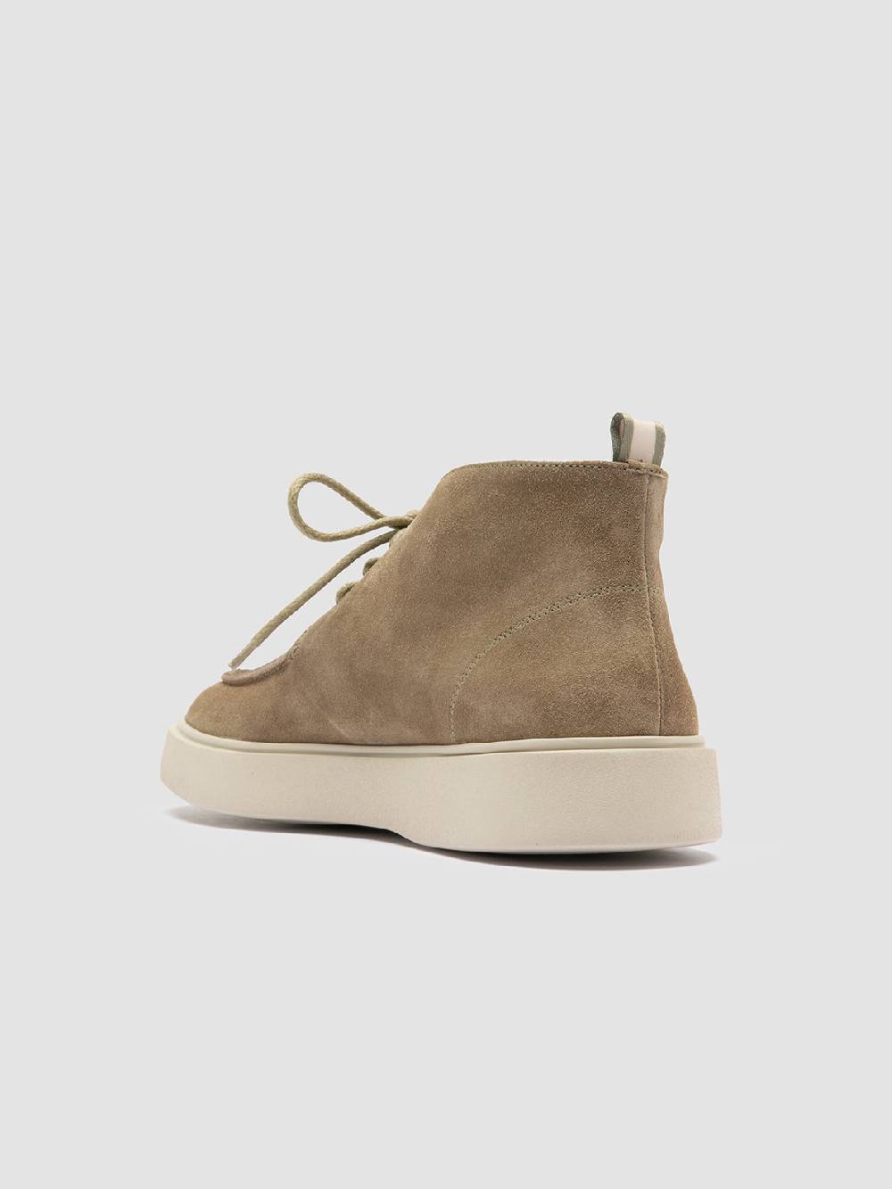 Officine Creative FRAME 002 Stivali Chukka in Pelle Scamosciata Tortora Fino Al -60%