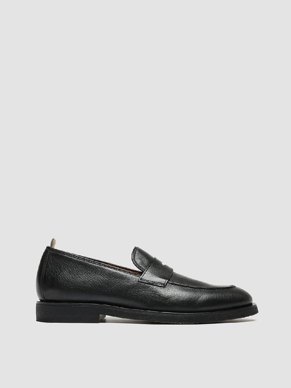 Officine Creative OPERA FLEXI 101 Mocassini Penny in Pelle Nera Prezzo Ridotto