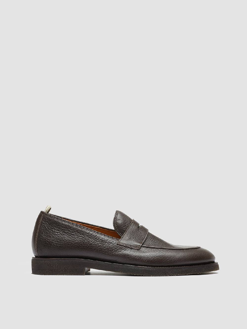 Officine Creative OPERA FLEXI 101 Mocassini Penny in Pelle Marrone Sottocosto