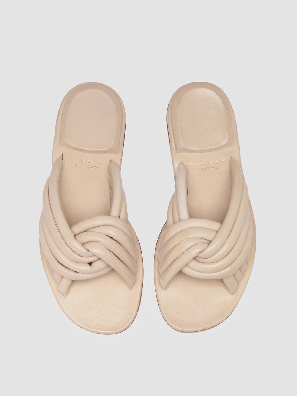 Officine Creative CYBILLE 004 Sandali in Pelle Bianca Hotsell