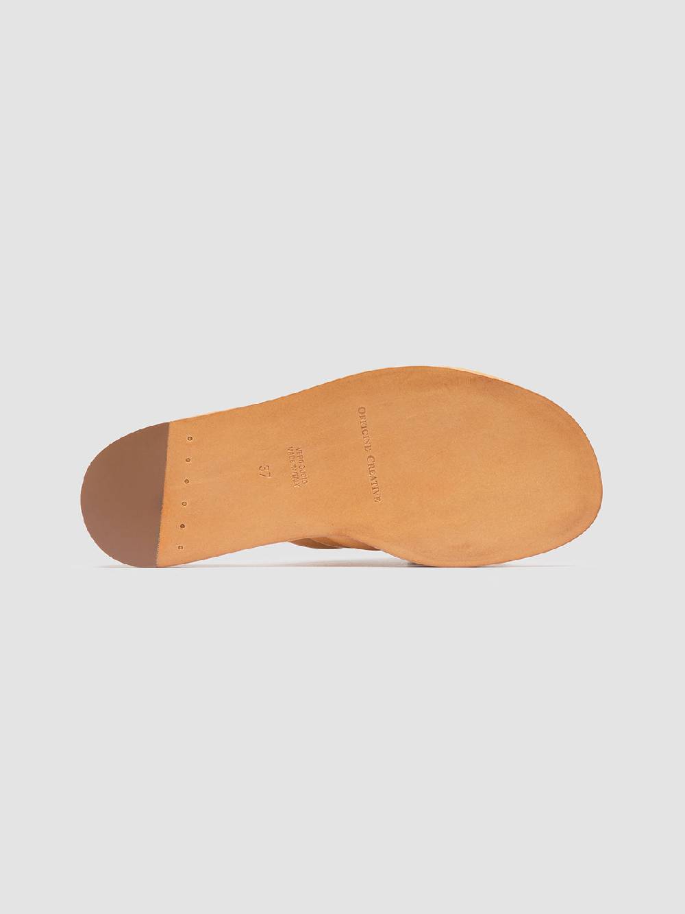 Officine Creative CYBILLE 004 Sandali in Pelle Gialla Vendita Calda