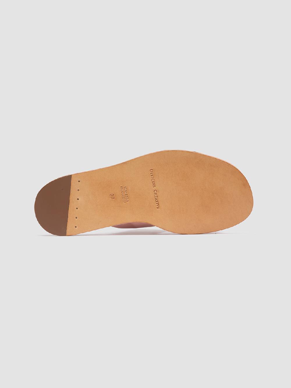 Officine Creative CYBILLE 009 Sandali in Pelle Rosa Saldi Di Fabbrica