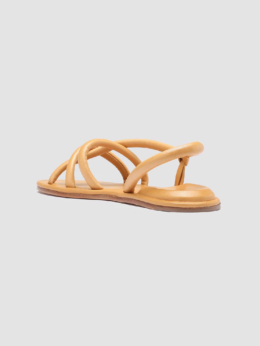 Officine Creative CYBILLE 003 Sandali in Pelle gialla In Saldo