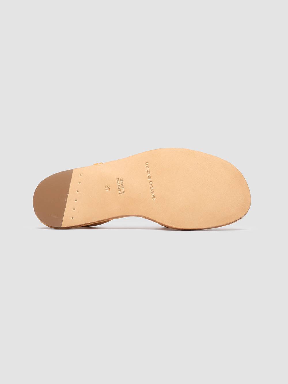 Officine Creative CYBILLE 003 Sandali in Pelle gialla In Saldo