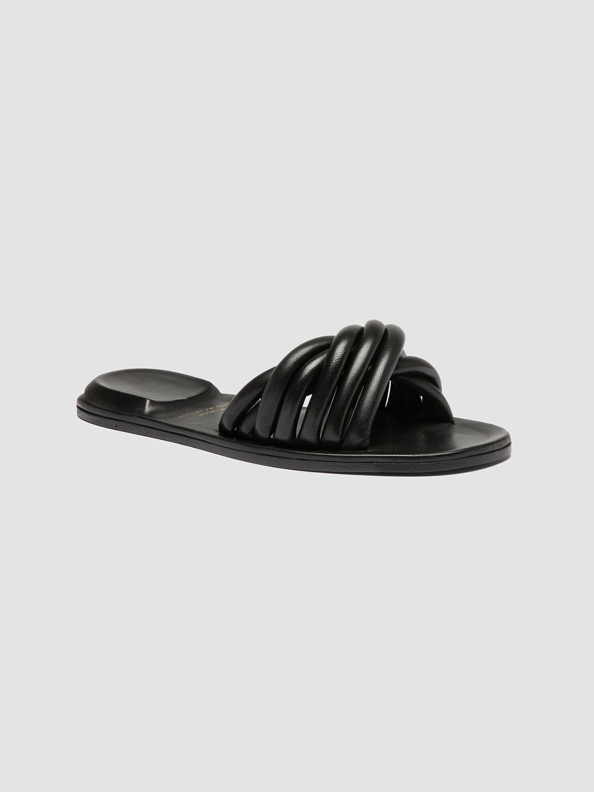 Officine Creative CYBILLE 006 Sandali in Pelle Nera Nuova