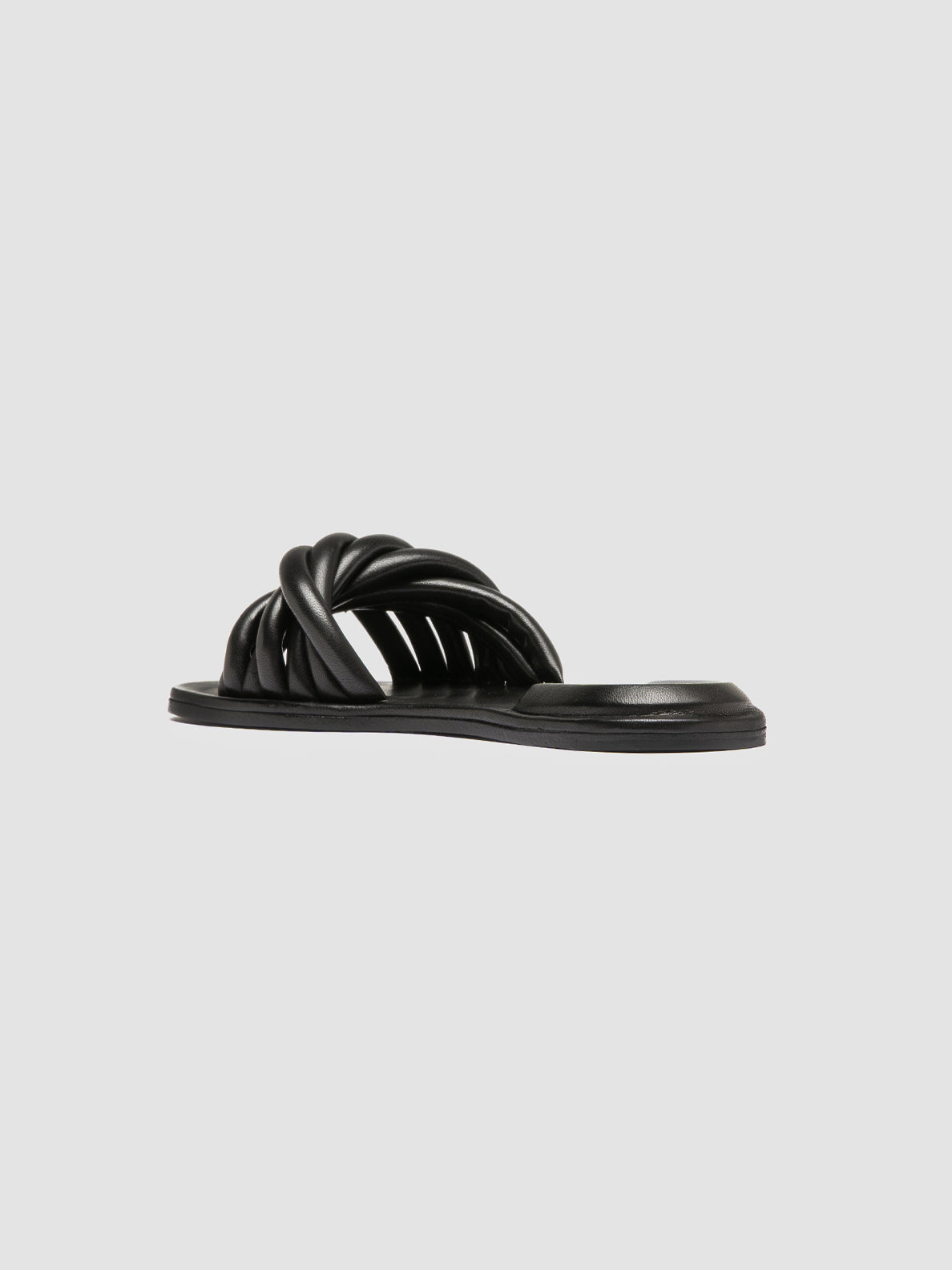 Officine Creative CYBILLE 006 Sandali in Pelle Nera Nuova