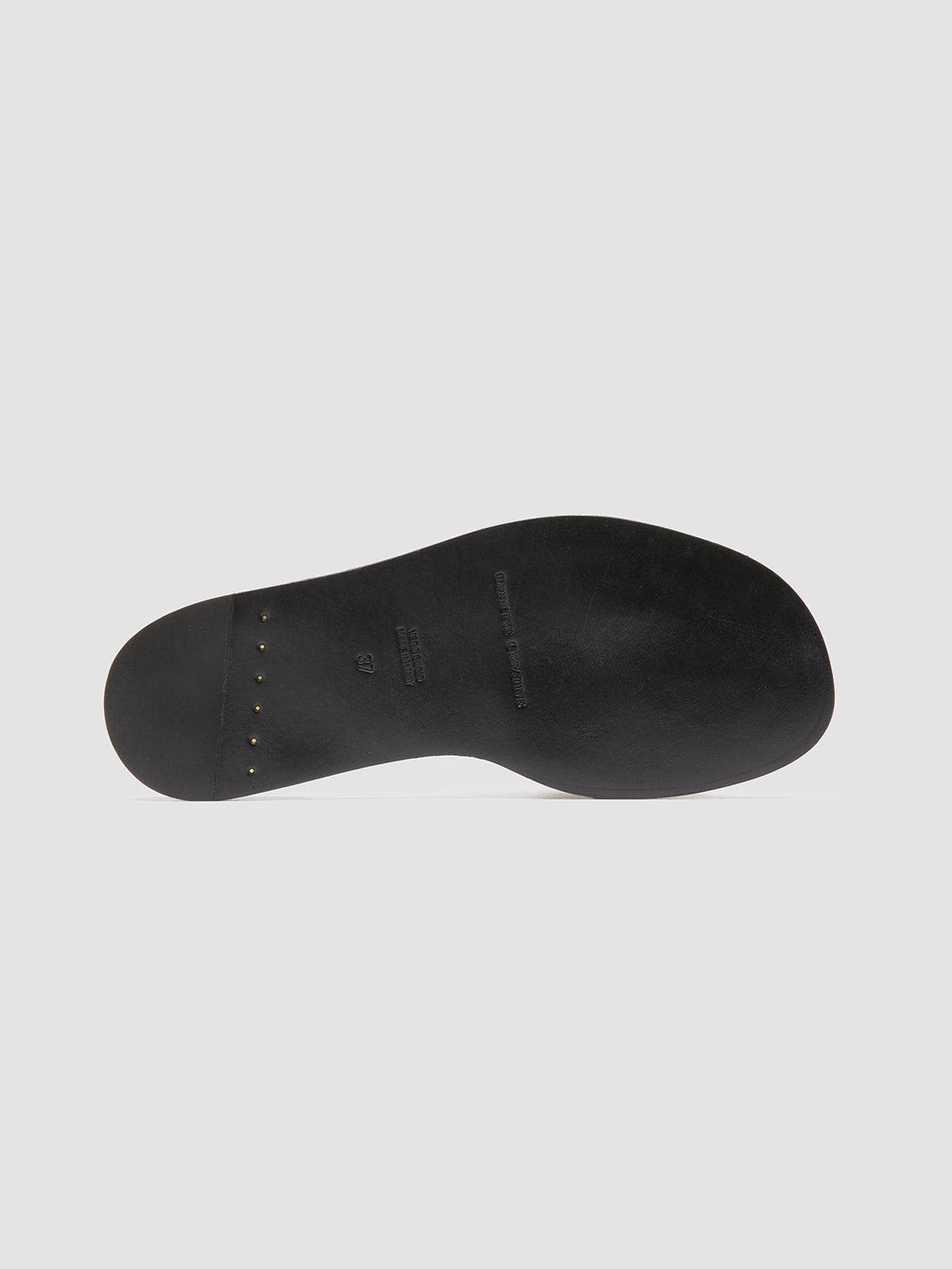 Officine Creative CYBILLE 006 Sandali in Pelle Nera Nuova