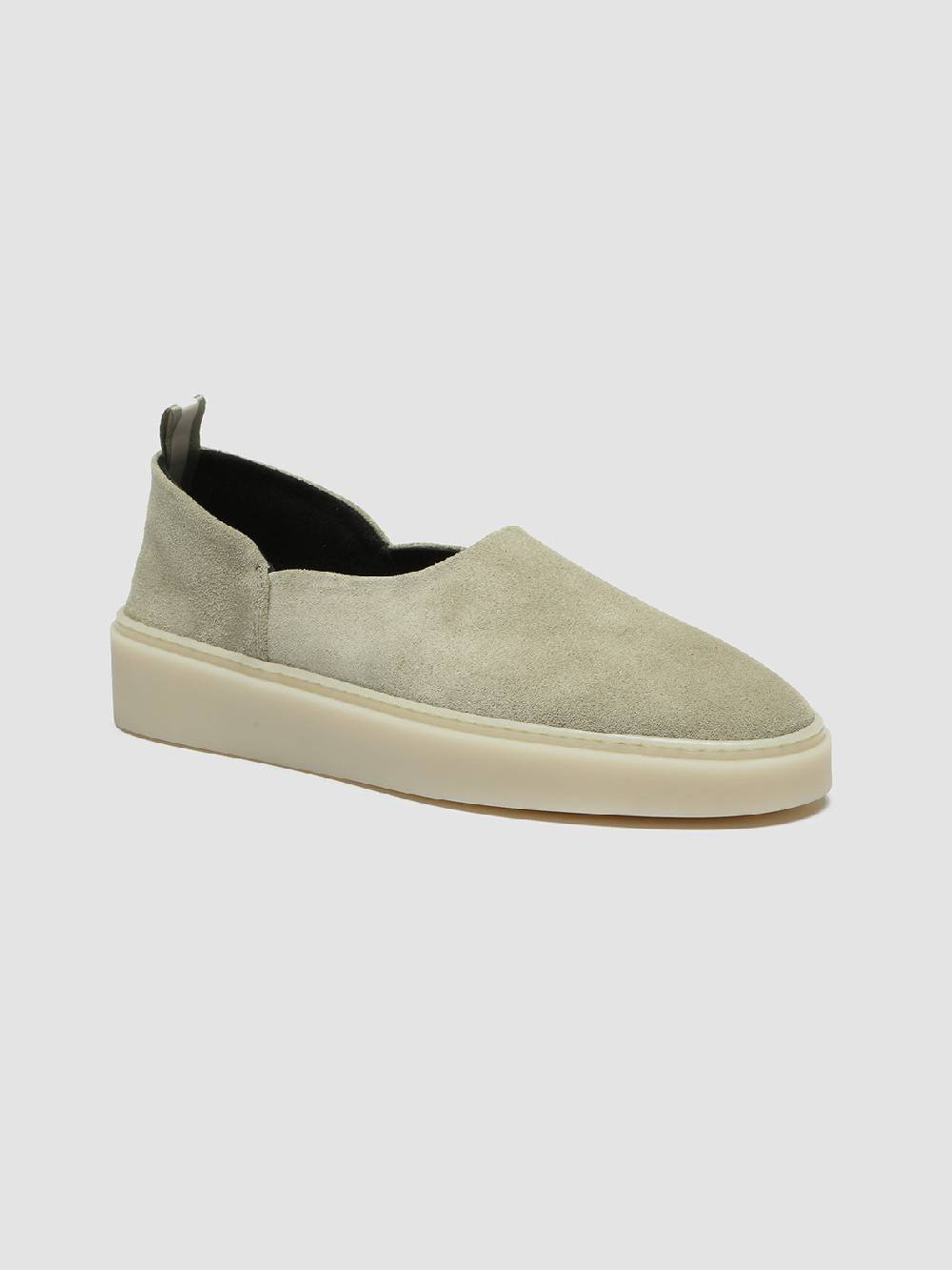 Officine Creative MUSKRAT 101 Sneaker in Pelle Scamosciata Tortora Qualità