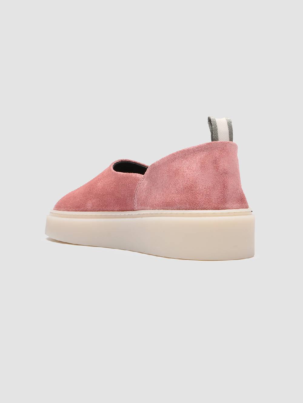 Officine Creative MUSKRAT 101 Sneaker in Pelle Scamosciata Rosa Vendita